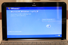 windows XPをインストール後