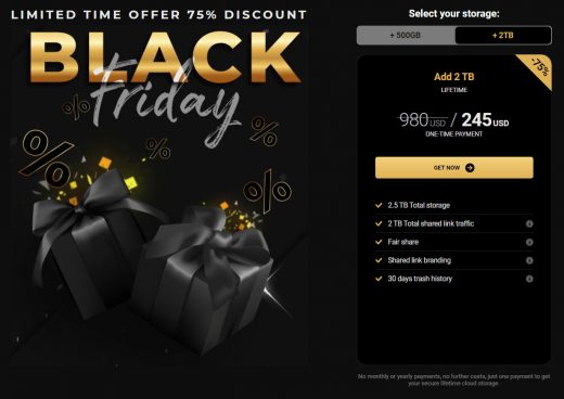 pcloud black friday 2021